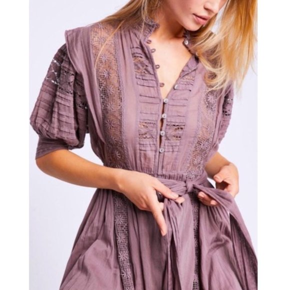 Free People Dresses & Skirts - Free People One - The Sydney Dress in Plum